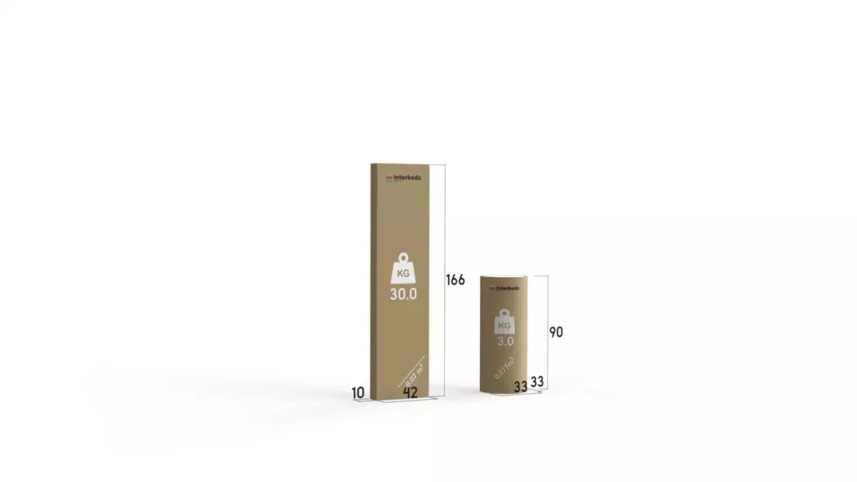 Metoda de ambalare pentru patul copiilor, o singură casă 1 80x160 cu saltea, pin Metoda de ambalare pentru patul copiilor, o singură casă 1 80x160 cu saltea, pin