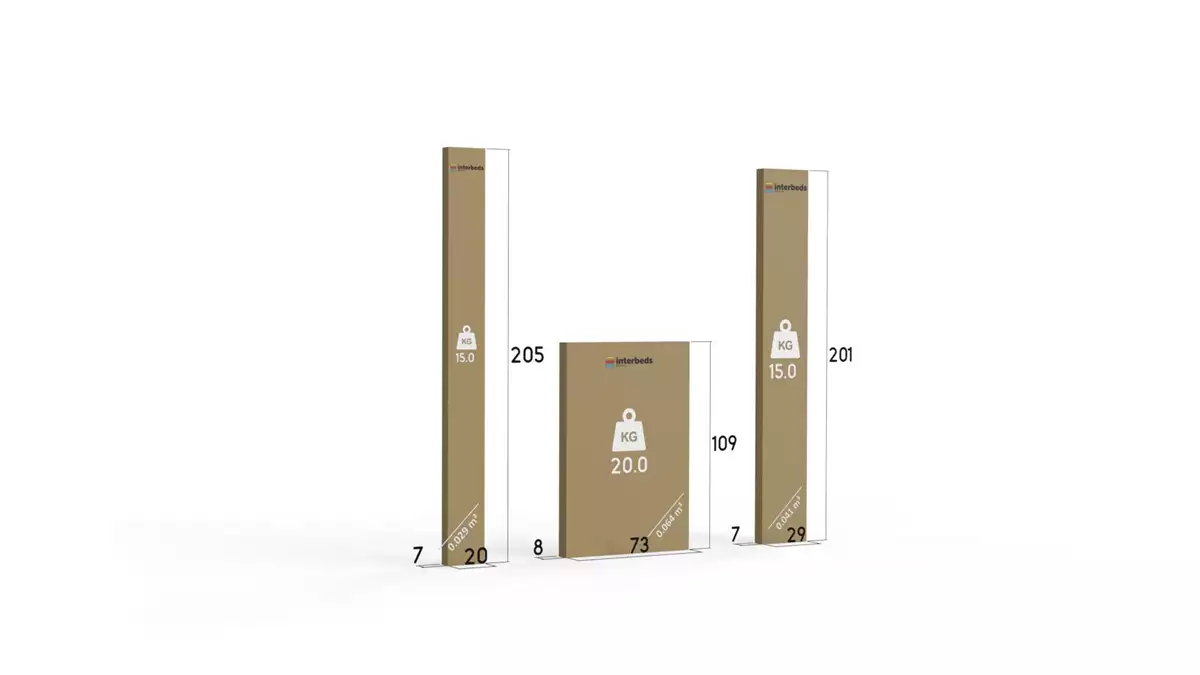Metoda de ambalare pentru patul de tineret single lili 90x200 cu sertar, alb/grafit Metoda de ambalare pentru patul de tineret single lili 90x200 cu sertar, alb/grafit