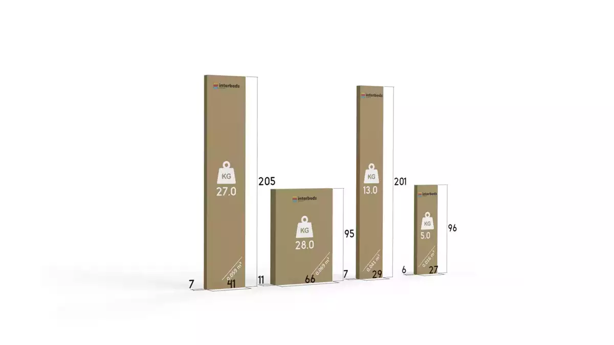Ambalaj pentru patul de tineret trei -persoană Winnie 90x200 cu sertar, grafit/alb Ambalaj pentru patul de tineret trei -persoană Winnie 90x200 cu sertar, grafit/alb