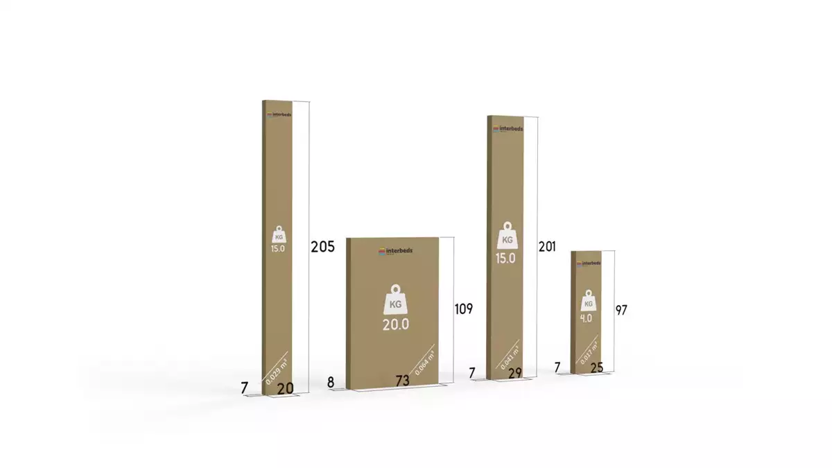 Metoda de ambalare pentru patul de tineret retractabil LILI 90x200 cu sertar, alb/grafit Metoda de ambalare pentru patul de tineret retractabil LILI 90x200 cu sertar, alb/grafit