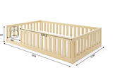 Pat pentru copii cu un etaj 120x200 - pin Bella Sima