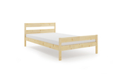 Pat dormitor Orbis 140X200, lemn natural