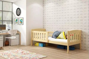 Jacquot pat adolescent single 90x190 cu saltea, pin