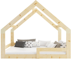 Cottage pat simplu 80X160, lemn natural